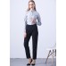 High Waist Straight Leg Trousers